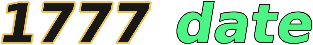 1777 date logo
